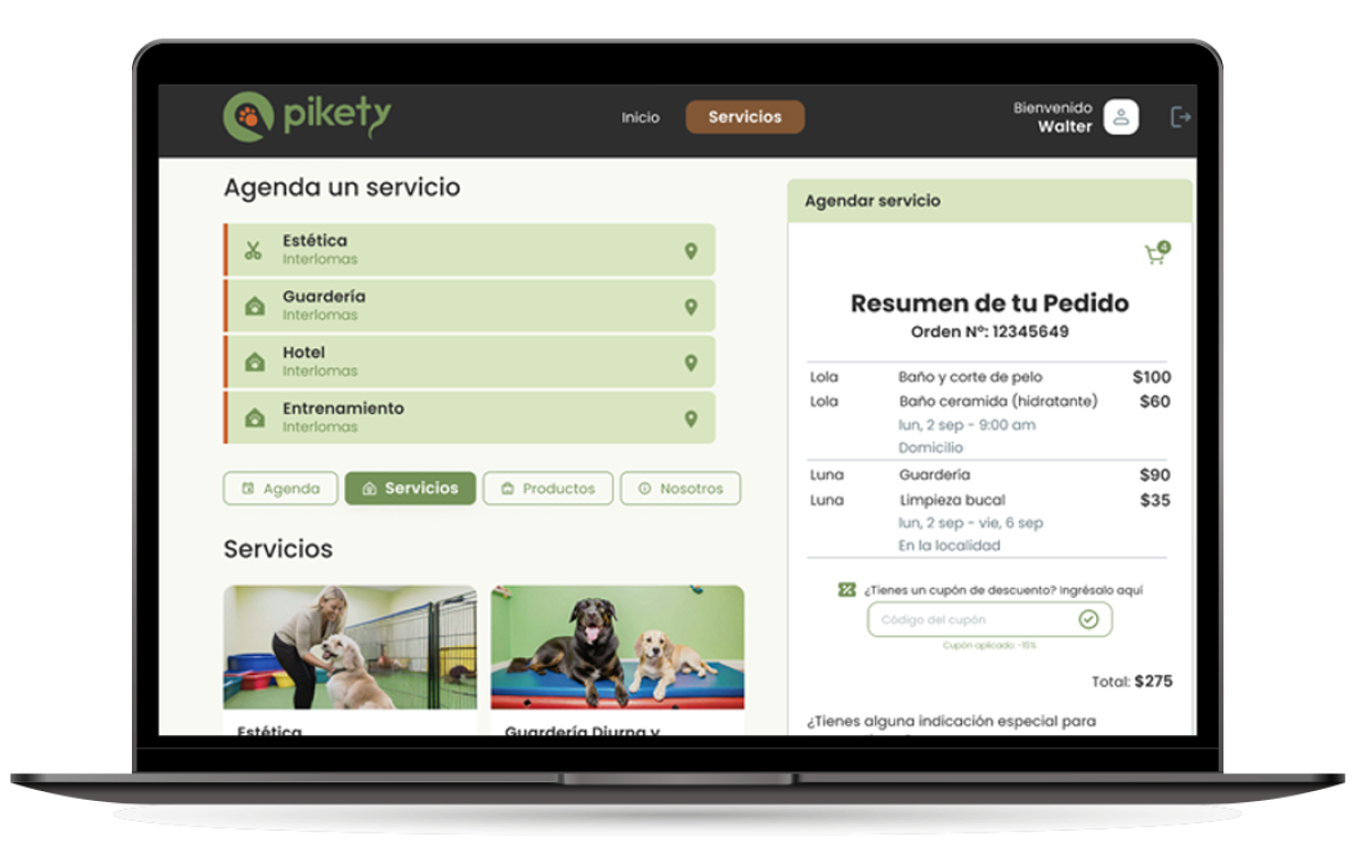 App Clientes Pikety